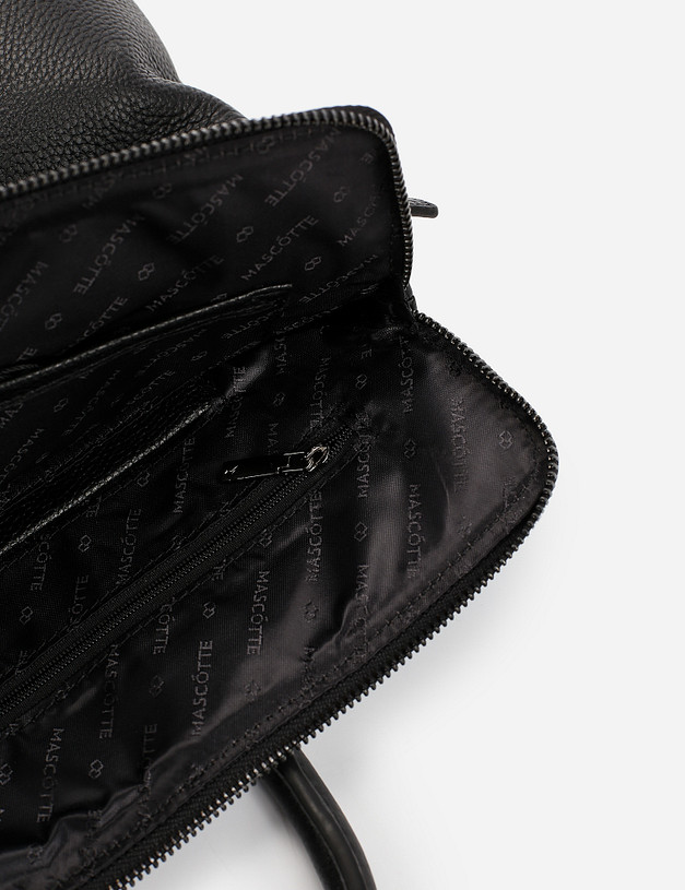 Черный мужской портфель MASCOTTE 602-1215-102 | ракурс 5