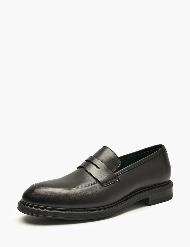 Черные мужские лоферы MASCOTTE 175-525312-0102 | ракурс 2