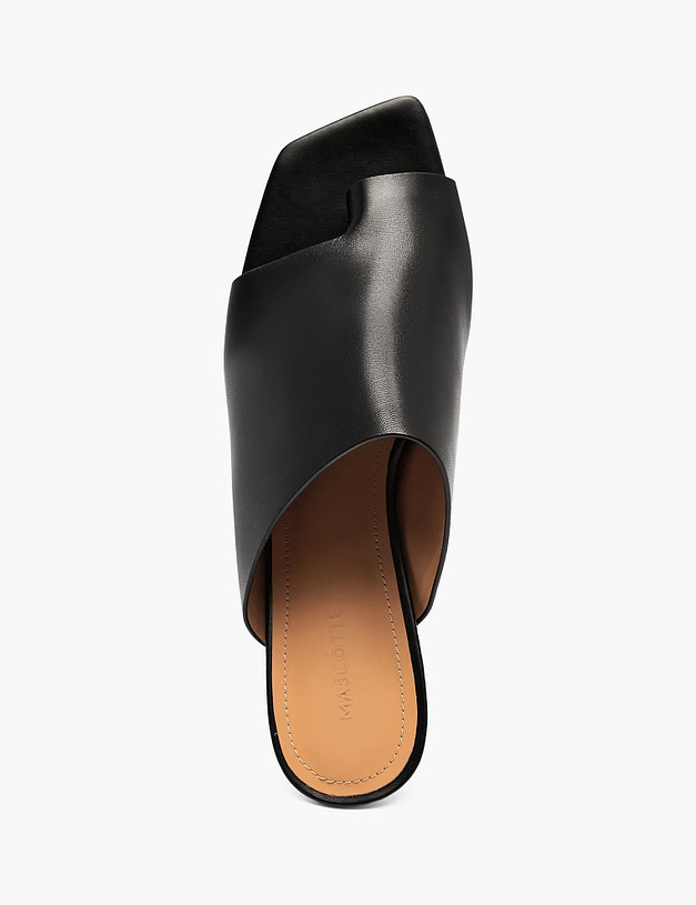 Черные женские сабо MASCOTTE 233-614411-3501M | ракурс 4