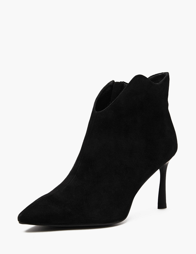 Черные женские ботильоны  MASCOTTE 126-410221-3605M | ракурс 2