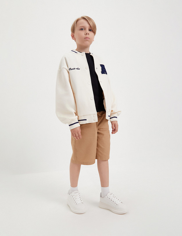 Белые детские кеды  MASCOTTE 64-411921-0601 | ракурс 2