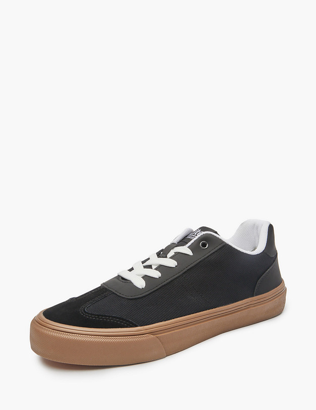 Черные женские кеды MASCOTTE 156-4206822-0202 | ракурс 2