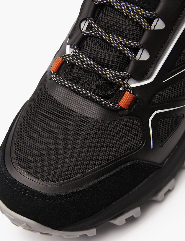 Черные мужские кроссовки MASCOTTE 18-422321-0202 | ракурс 7