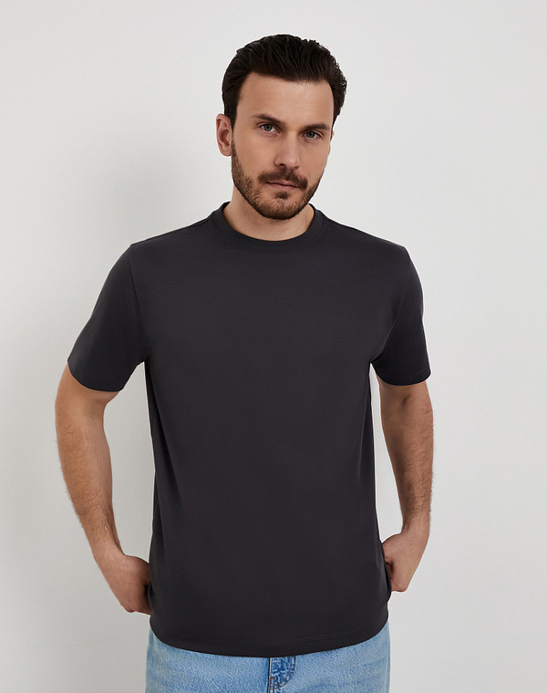 873-6105-2610 Футболка мужская графит, Mascotte