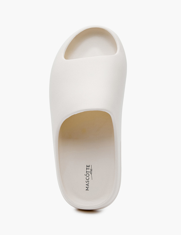 Белые женские сабо MASCOTTE 36-3101711-7101 | ракурс 4