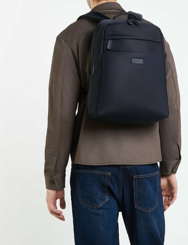 Синий мужской рюкзак MASCOTTE 604-2107-203 | ракурс 1