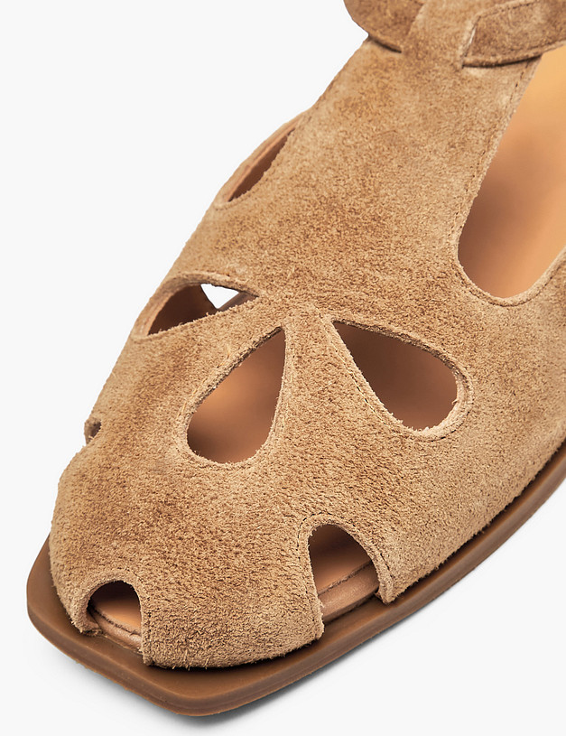 Коричневые женские сандалии MASCOTTE 22-6121016-6603M | ракурс 6