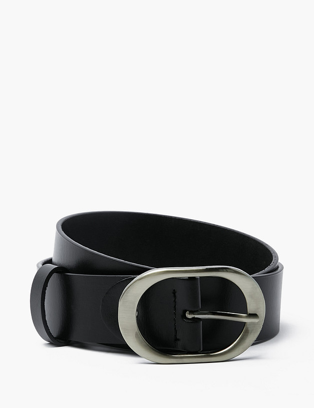 Черный женский ремень MASCOTTE 701-2207-602 | ракурс 2