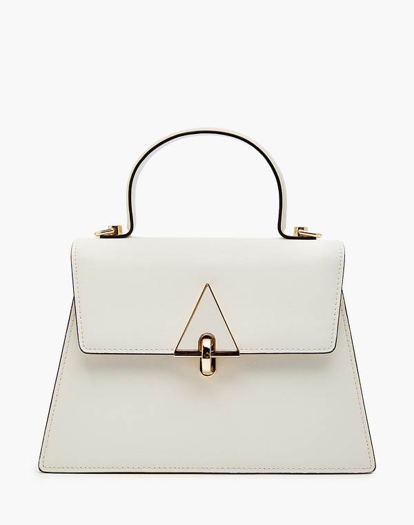 660-3110-601 Сумка женская кож.спилок-и.кожа/текстиль бел, S, Mascotte