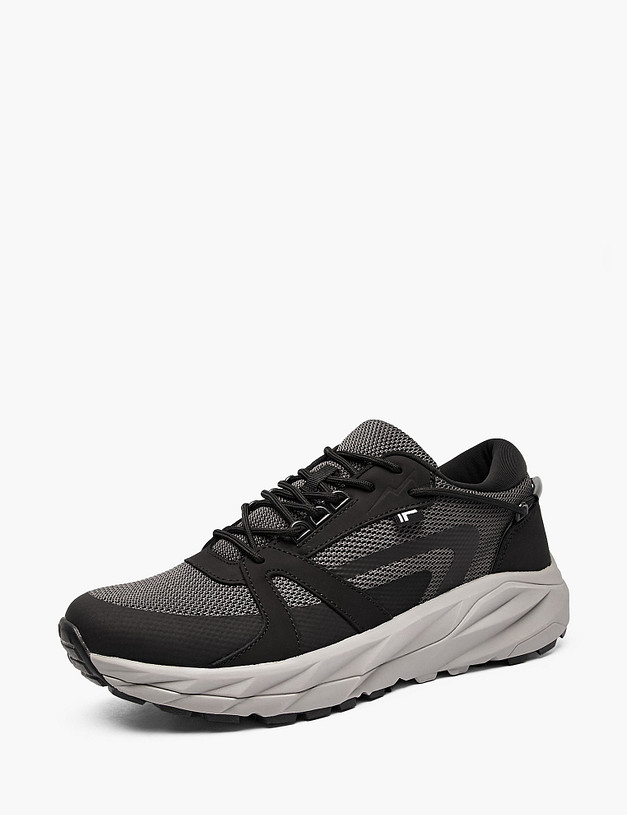 Серые мужские кроссовки MASCOTTE 181-512221-0210 | ракурс 2