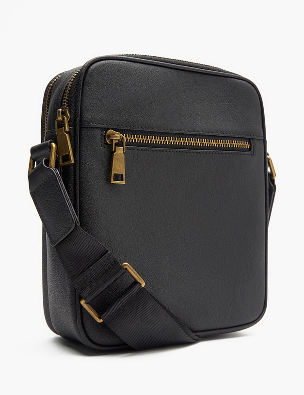 Черная мужская сумка-планшет MASCOTTE 604-1210-102 | ракурс 3