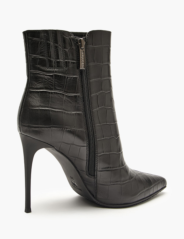 Черные женские ботильоны на шпильке MASCOTTE 175-5281024-0102 | ракурс 5