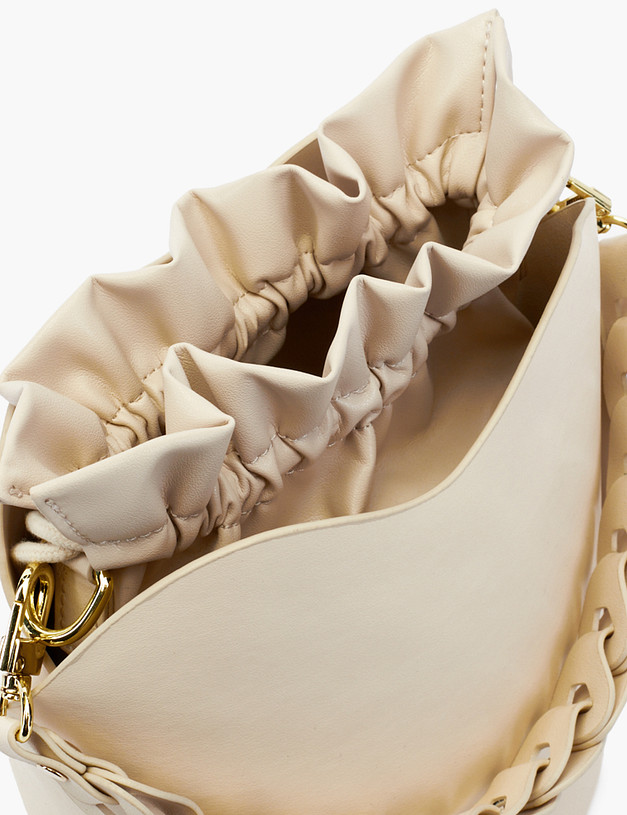 Бежевая женская сумка MASCOTTE 642-2105-608 | ракурс 3