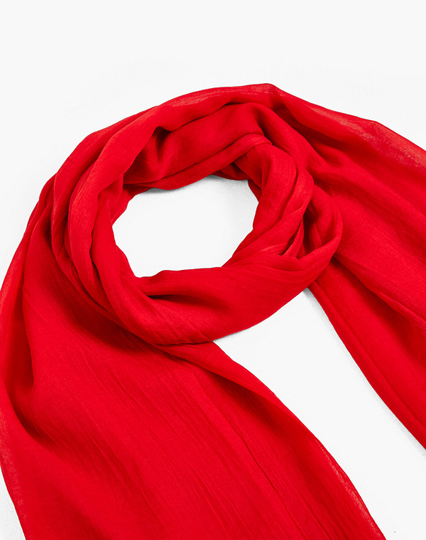 766-6129-2405 Шарф женский красн, Mascotte