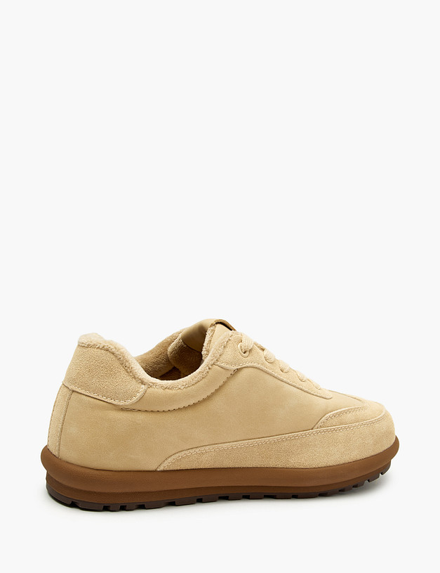 Бежевые женские кеды MASCOTTE 234-527321-0608 | ракурс 3