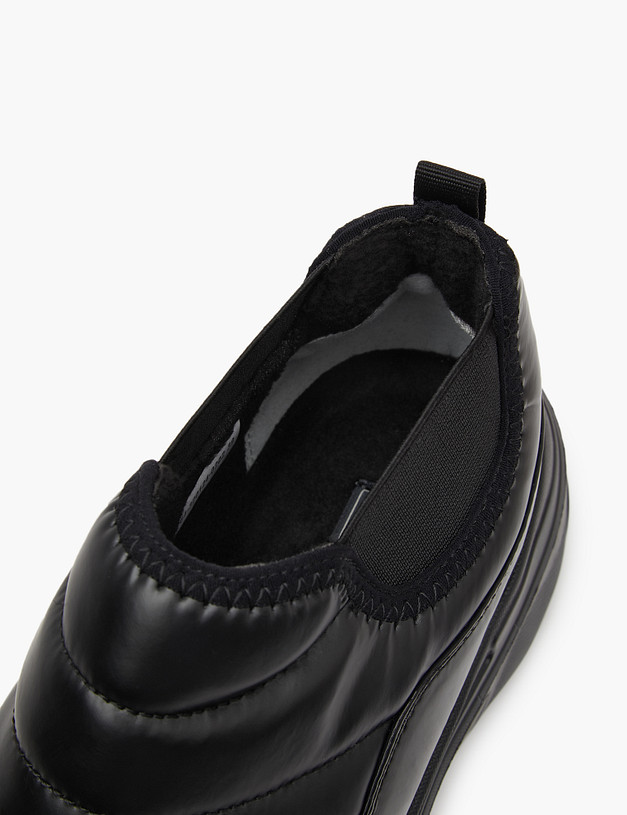 Черные короткие женские дутики MASCOTTE 64-320124-0202 | ракурс 6