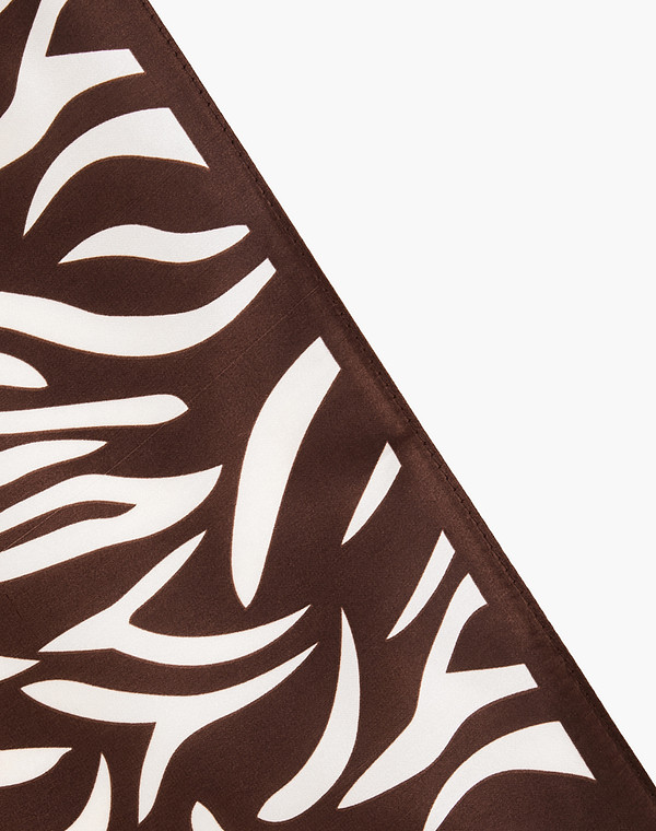 766-6109-2409 Платок женский корич, Mascotte