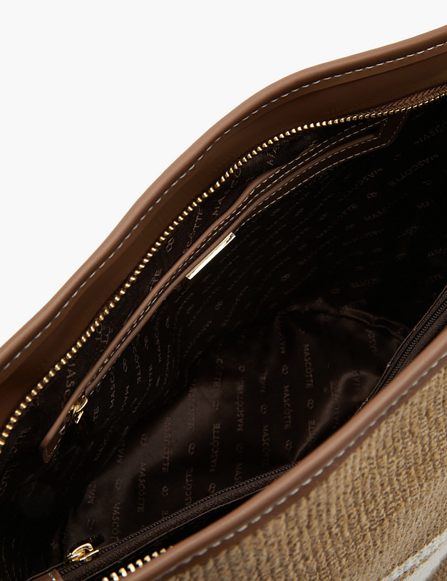 Бежевая женская сумка MASCOTTE 660-3112-209 | ракурс 5