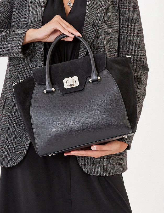 Черная женская сумка MASCOTTE 697-1219-102 | ракурс 1