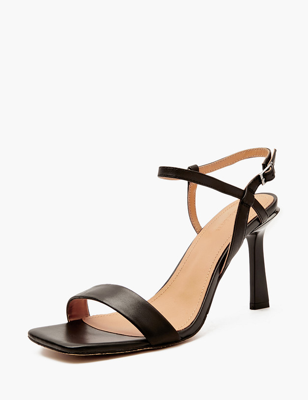 Черные женские босоножки MASCOTTE 233-411611-3501M | ракурс 2