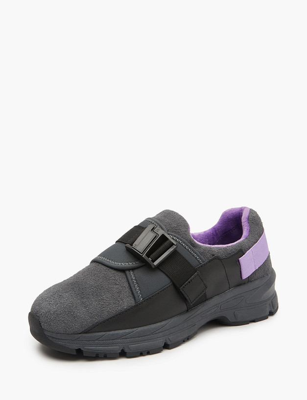 Серые женские кроссовки MASCOTTE 64-4206326-0212 | ракурс 2