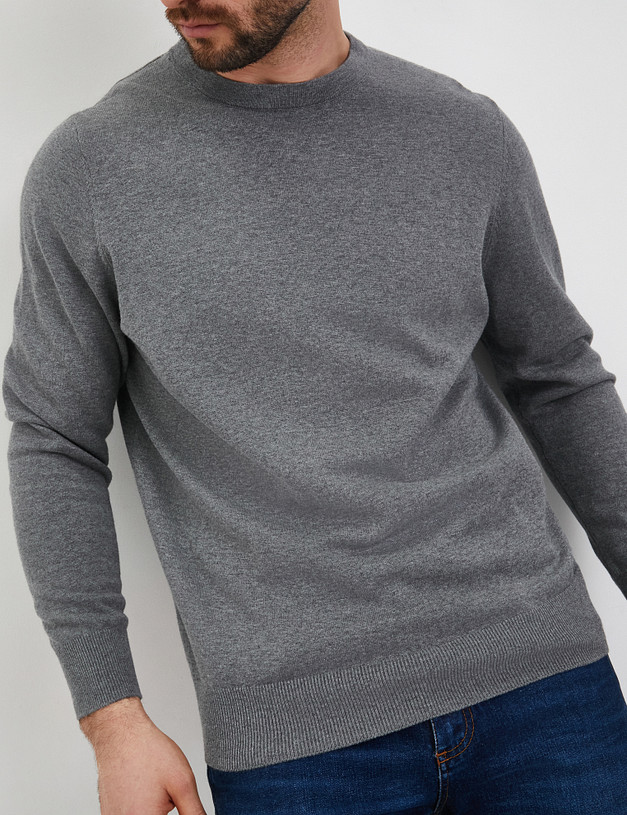 Серый мужской джемпер MASCOTTE 900-4223-2610 | ракурс 3