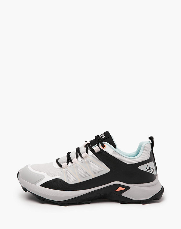 156-510621-0210 Полуботинки для активного отдыха мужские текстиль-ТПУ/текстиль серый-черн, Lite by Mascotte