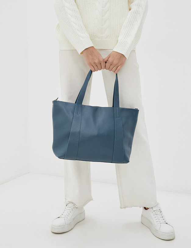 Голубая женская сумка MASCOTTE 669-1206-104 | ракурс 1