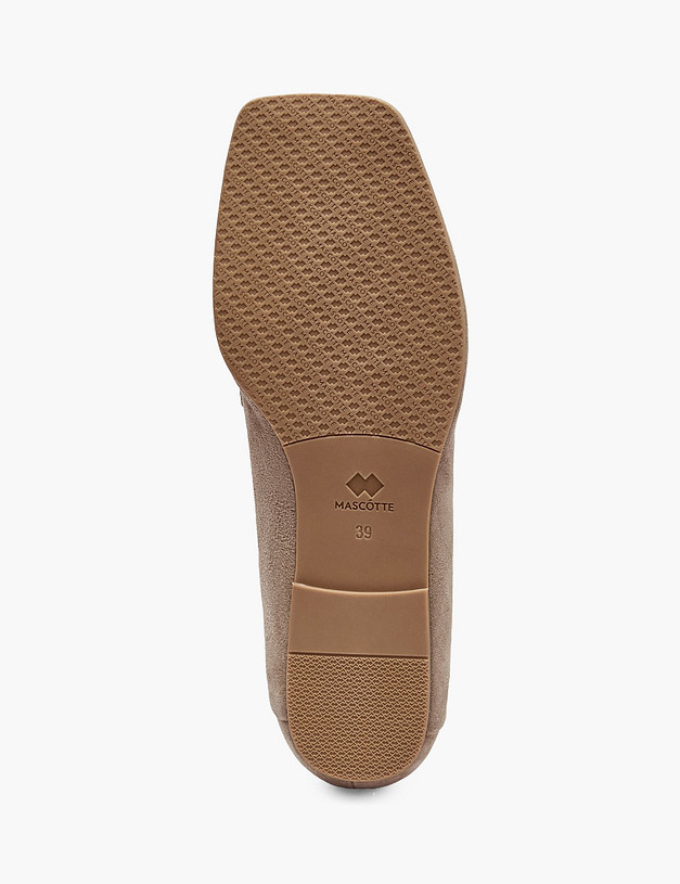 Бежевые женские лоферы MASCOTTE 234-614211-0608 | ракурс 5
