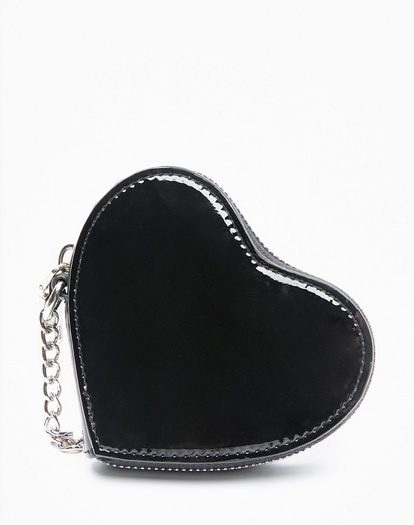 602-2229-0702 Ключница жен. лак.кожа/и.кожа черн, Mascotte