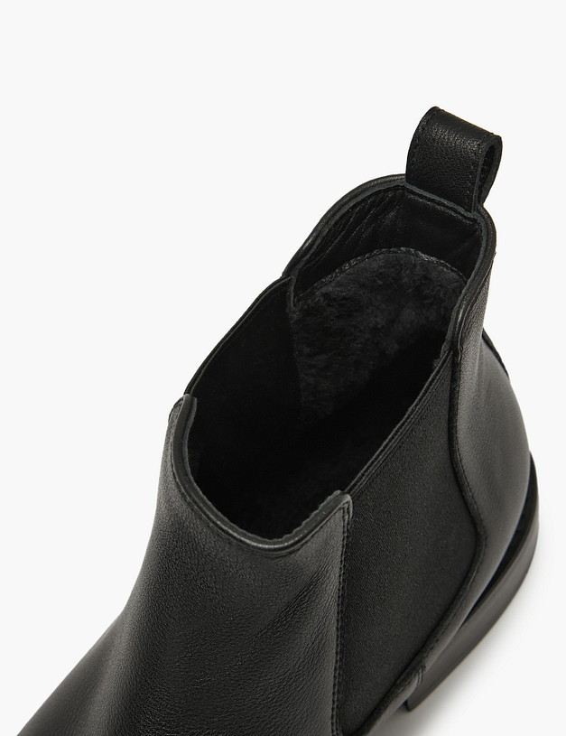 Черные мужские кожаные челси MASCOTTE 175-521921-0102 | ракурс 6