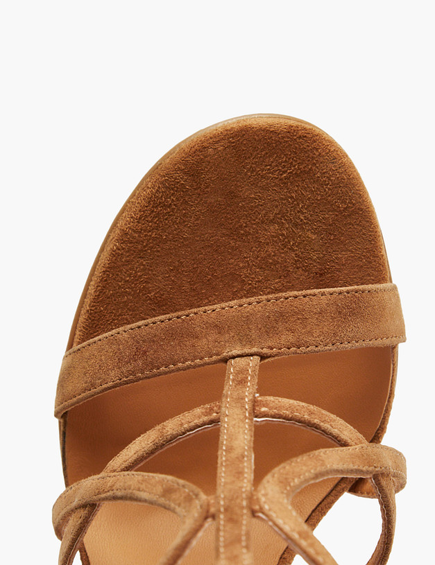 Коричневые женские босоножки MASCOTTE 100-516911-0609 | ракурс 7