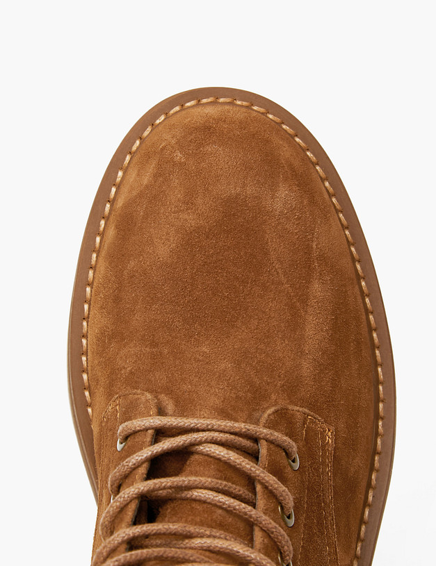 Коричневые женские зимние ботинки MASCOTTE 22-4240631-4642M | ракурс 5