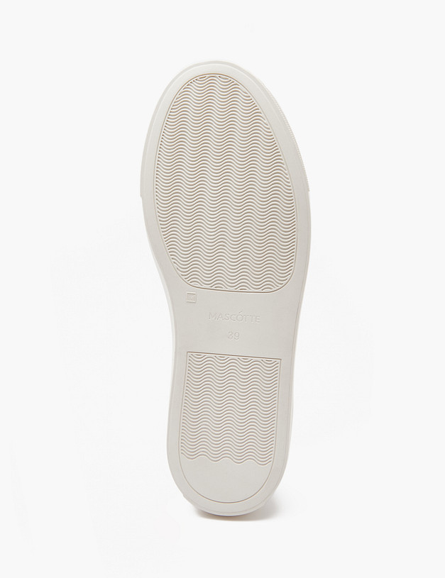 Серебристые женские кеды MASCOTTE 22-4120411-0116 | ракурс 5