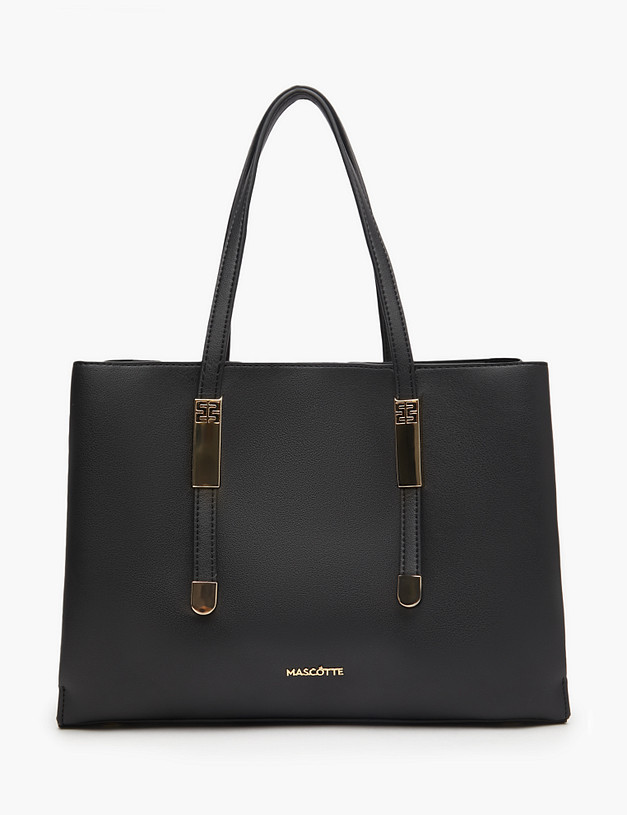 Черная женская сумка MASCOTTE 615-3207-602 | ракурс 2