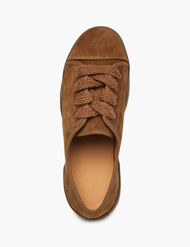 Коричневые женские кеды MASCOTTE 22-5245812-0609 | ракурс 4