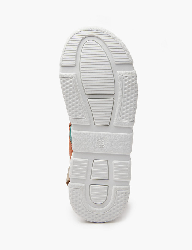 Зеленые детские сандалии MASCOTTE 151-410721-0204 | ракурс 6