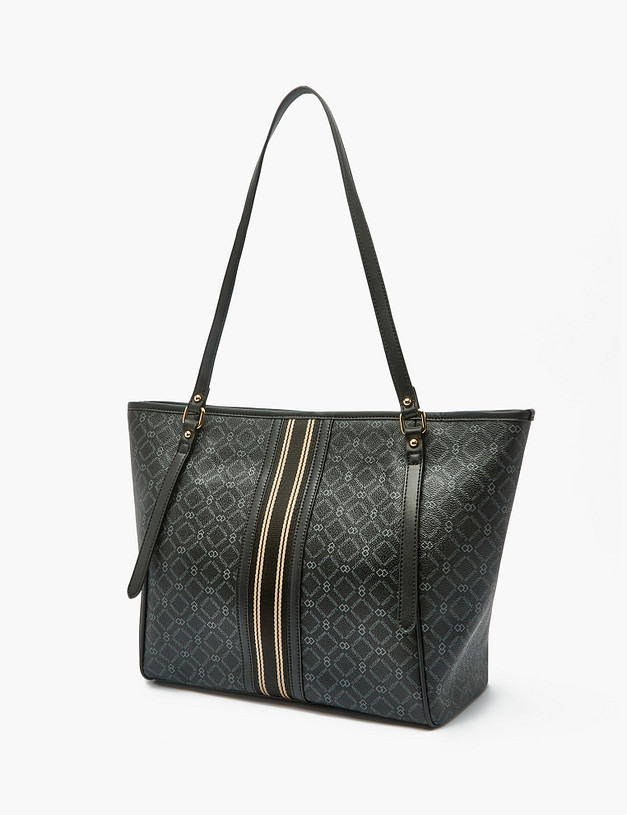 Черная женская сумка-тоут MASCOTTE 602-2217-602 | ракурс 3