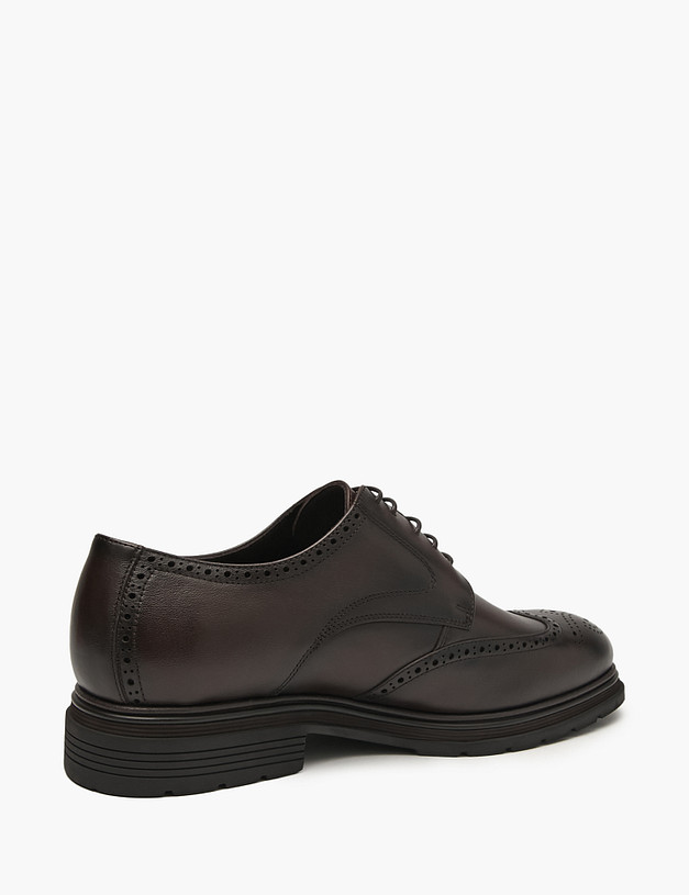 Коричневые мужские броги MASCOTTE 175-521511-0109 | ракурс 3