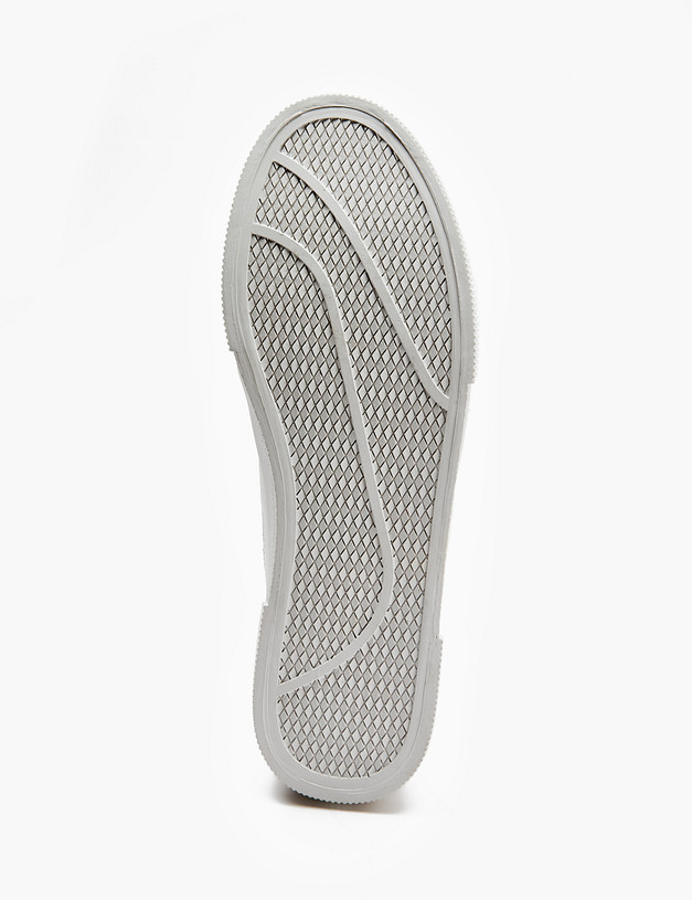 Белые мужские высокие кеды MASCOTTE 128-415921-0601 | ракурс 6