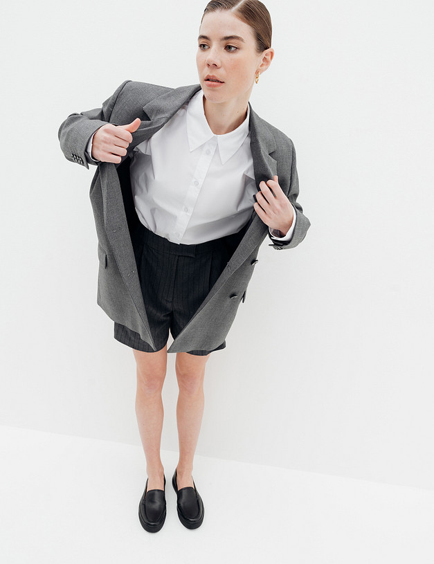 Черные кожаные женские слипоны MASCOTTE 22-4120412-3100M | ракурс 2