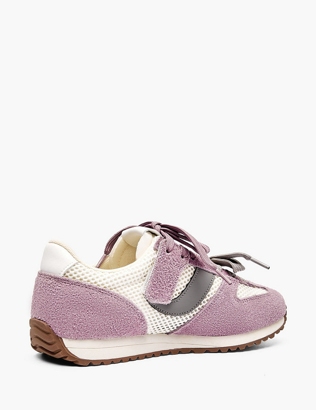 Фиолетовые кроссовки для девочек MASCOTTE 234-618121-0207 | ракурс 3