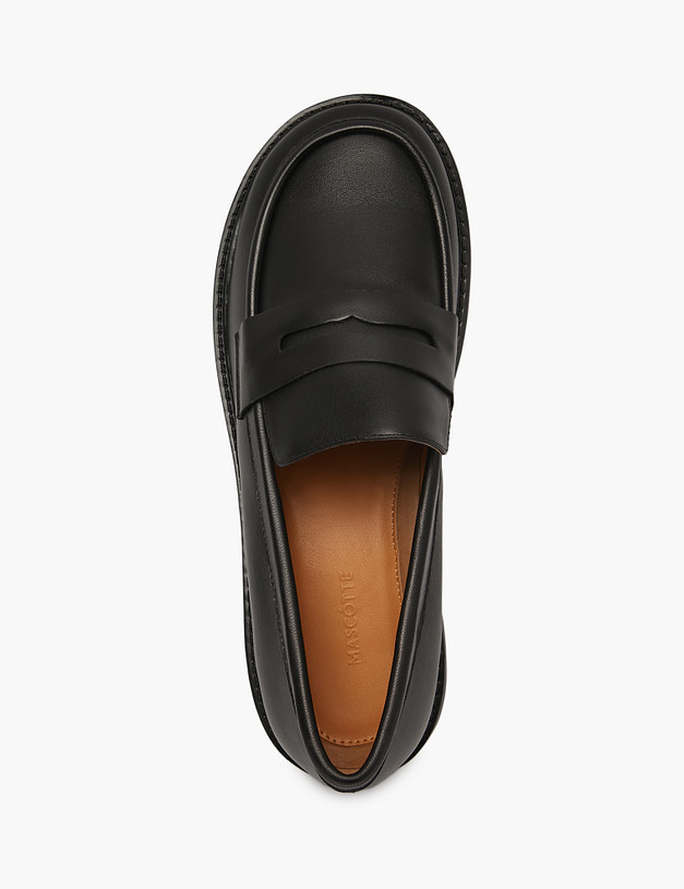Черные женские лоферы MASCOTTE 94-520511-3501M | ракурс 4