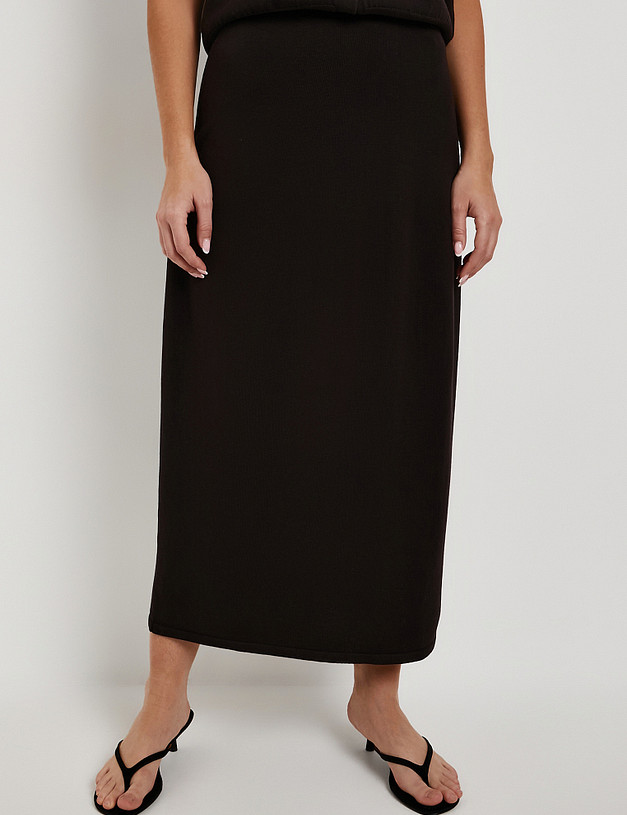 Коричневая женская юбка MASCOTTE 852-6121-2409 | ракурс 1