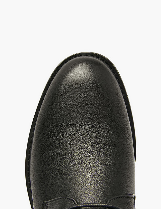 Черные мужские ботинки MASCOTTE 175-521922-0102 | ракурс 4 Черные мужские ботинки MASCOTTE 175-521922-0102 | ракурс 4