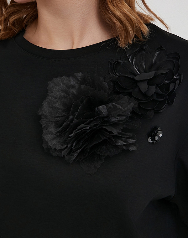 976-6103-2602 Футболка женская черн, Mascotte