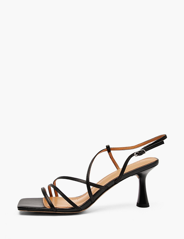 Черные женские босоножки MASCOTTE 233-513911-0502 | ракурс 1