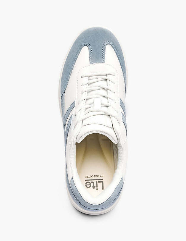 Белые женские кеды MASCOTTE 189-615921-0611 | ракурс 4