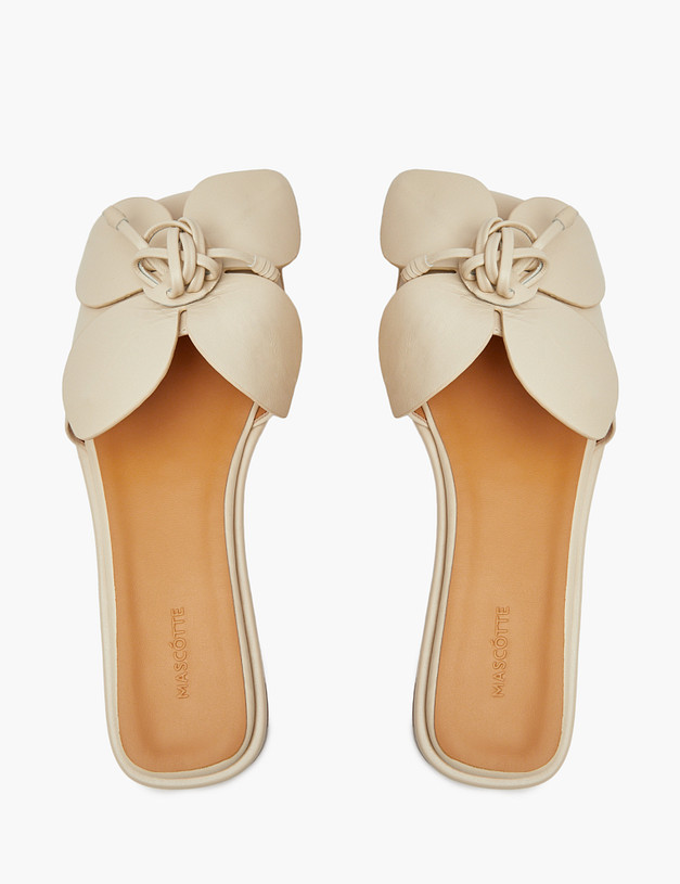 Бежевые женские мюли MASCOTTE 94-5164714-4583M | ракурс 7