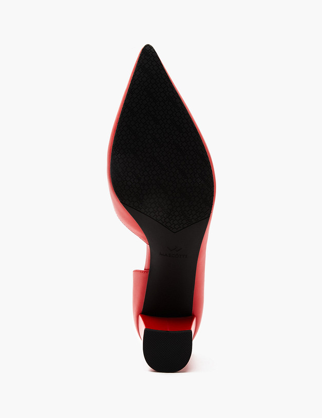Красные женские туфли  MASCOTTE 172-4122712-6546M | ракурс 5